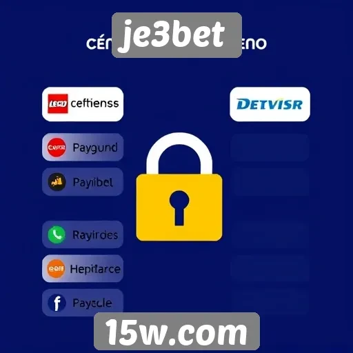 Métodos de pagamento aceitos no je3bet